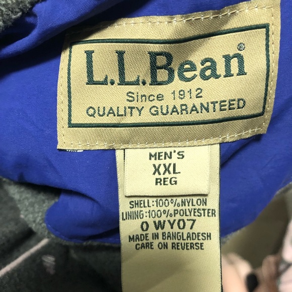 L l bean winter snow ski windbreaker size xxl - Picture 5 of 5